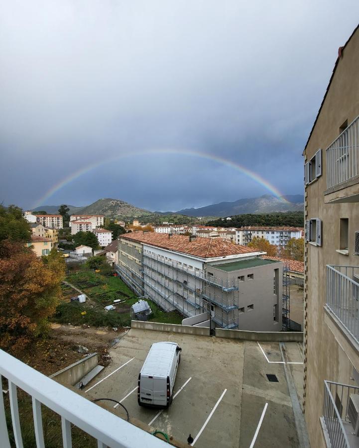 Charmant Type 1 Neuf En Hyper Centre Avec Parking Corte  Bagian luar foto